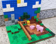 LEGO MOC minecraft slime by Bakedbeans45