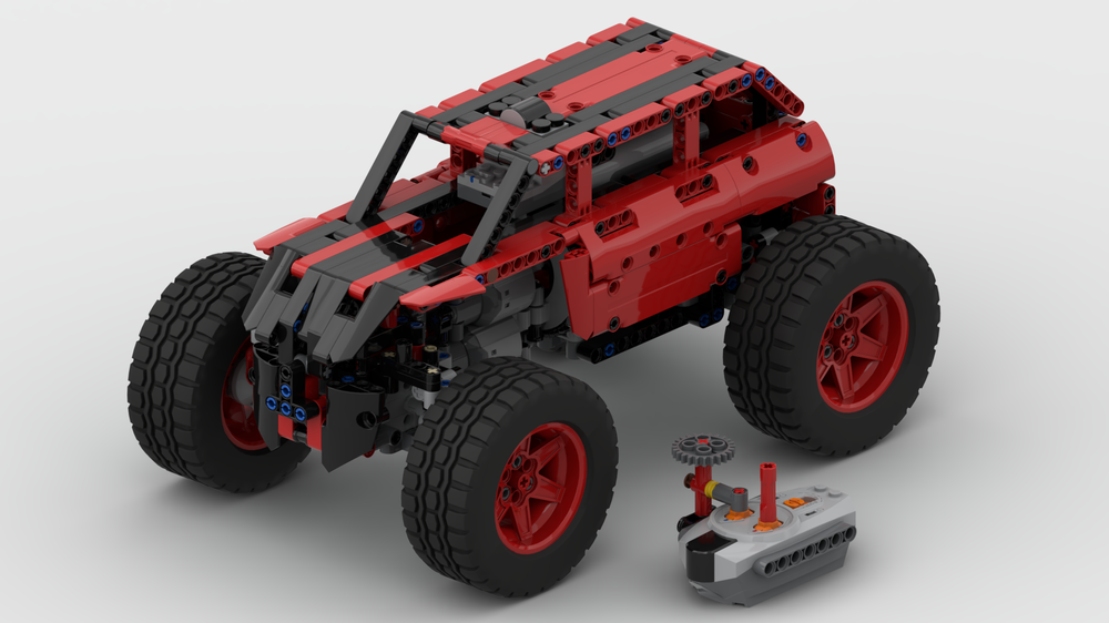 LEGO MOC Off-road truck (42082+42095) by ConstructionsByDonat ...