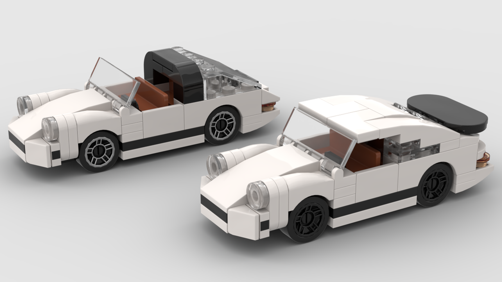 Lego Moc Mini Porsche 911 By Rauy | Rebrickable - Build With Lego
