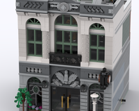 Brick Bank without corner