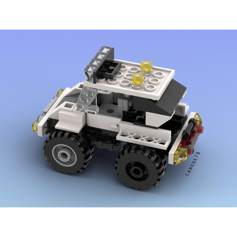LEGO MOC-76848 Inverted offroader by carede | Rebrickable - Build with LEGO