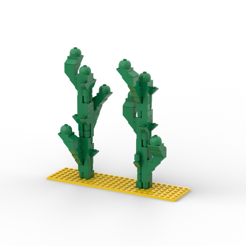 LEGO MOC cacti by MaJo-Club  Rebrickable - Build with LEGO