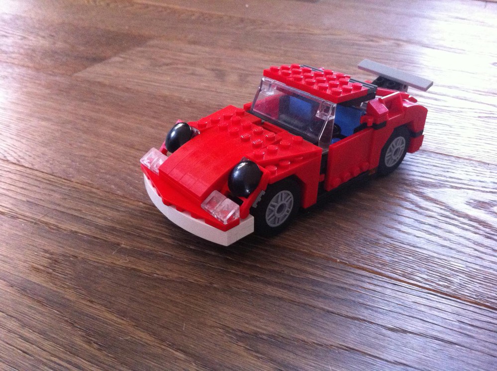 LEGO MOC PORSCHE® 911 Turbo Red by evobrick