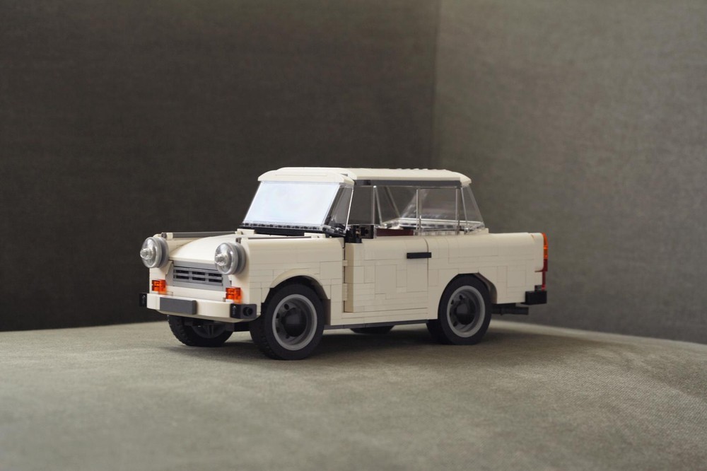 LEGO MOC Trabant 601 by Legostalgie | Rebrickable - Build with LEGO