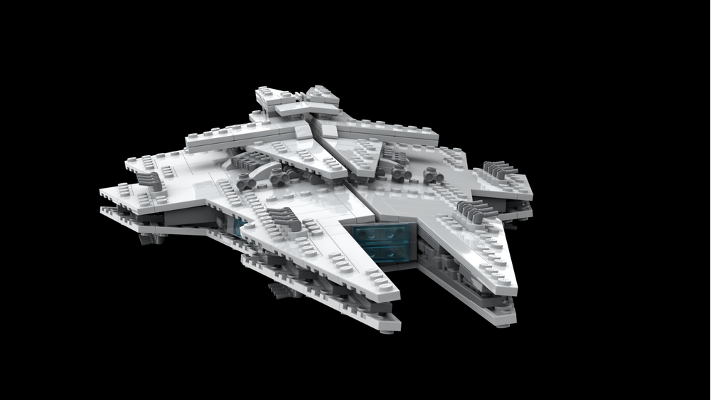 LEGO MOC HarrowerClass Dreadnought by Marius2002 Rebrickable Build with LEGO