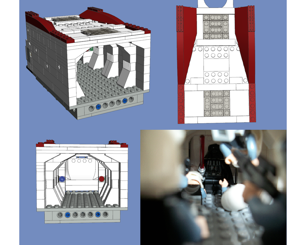 LEGO MOC-7707 Tantive IV - Ship Interior (Star Wars > Star Wars Episode ...