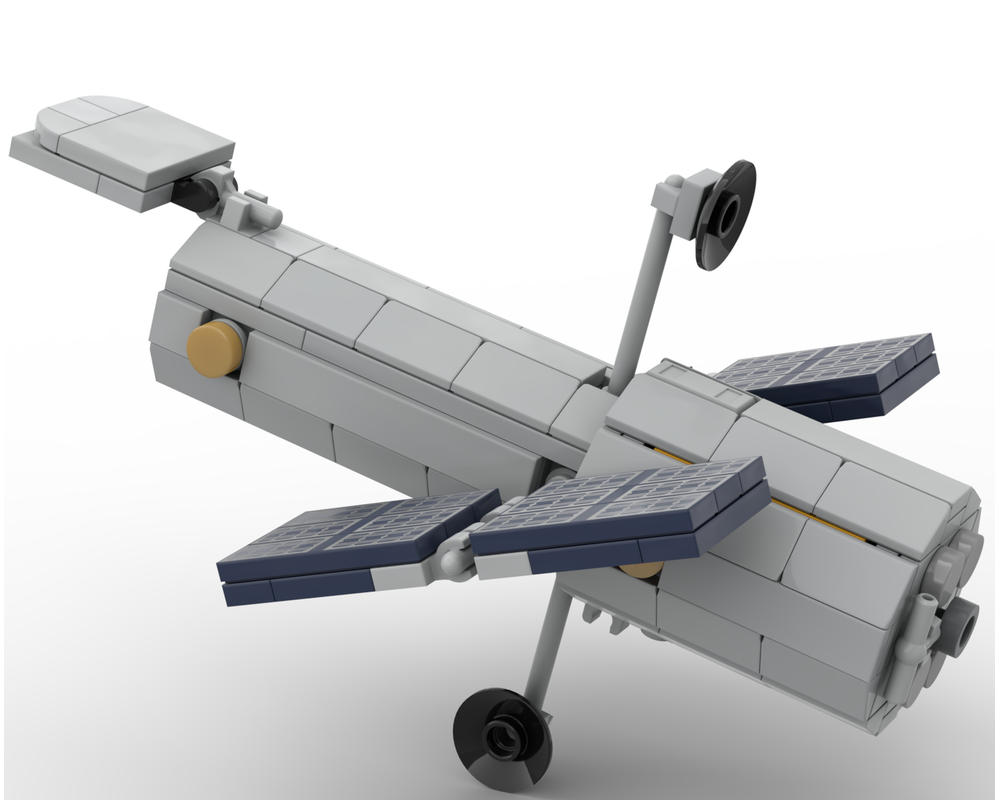 LEGO MOC Hubble Space Telescope 1110 (Saturn V Scale) by WillM