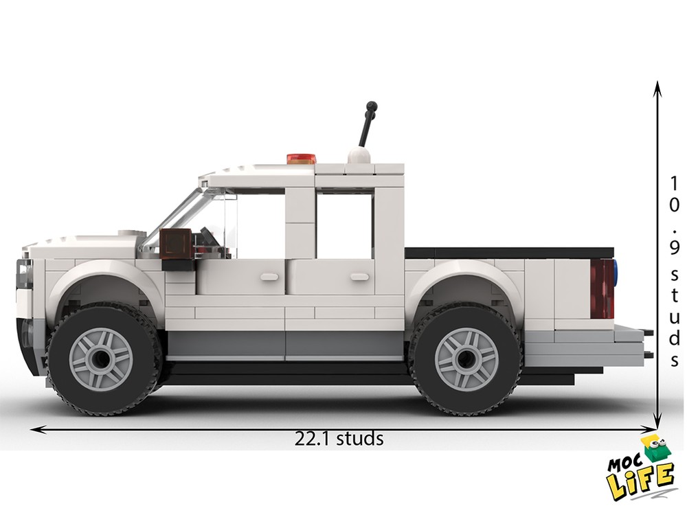 LEGO MOC-77341 Ford Ranger by MocLife | Rebrickable - Build with LEGO