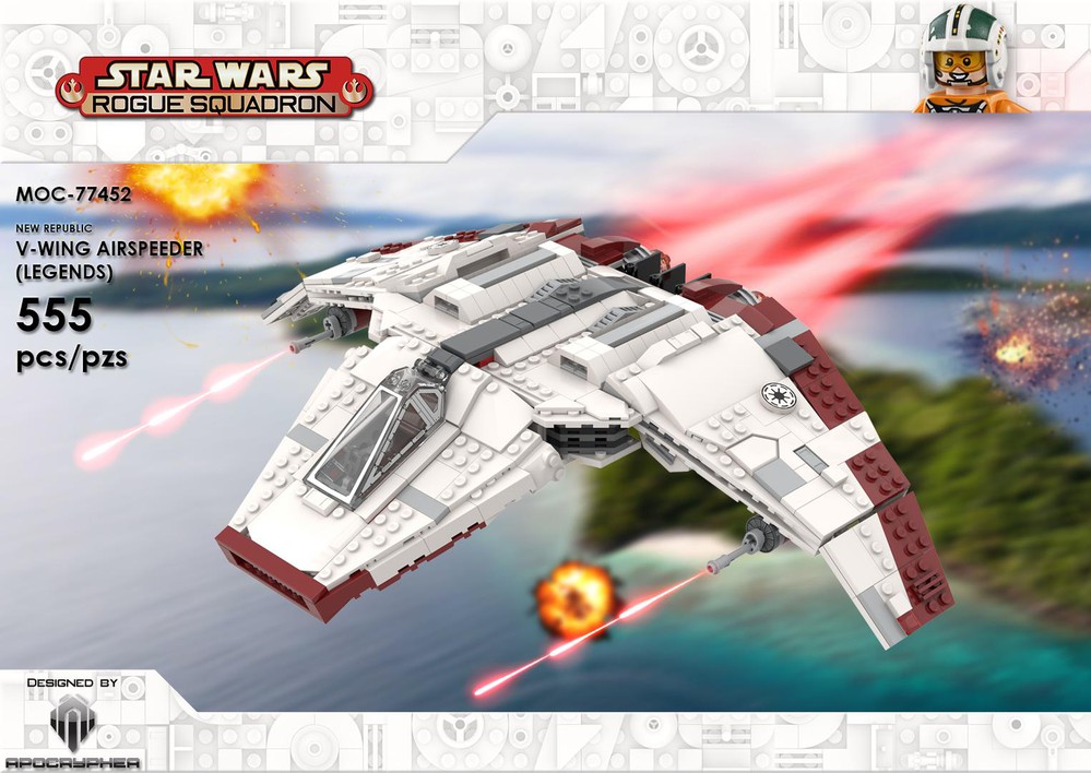 lego star wars red squadron