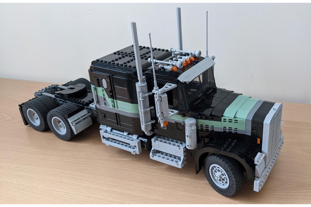 Set MOC 1671 Pièces – Technology Freightliner – Compatible LEGO – Dès 14 Ans