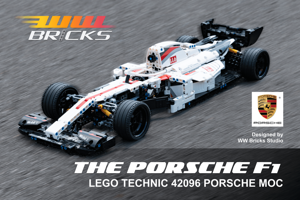 LEGO MOC -20% off LEGO Technic 42096 Porsche F1 Car 2021 ver. by