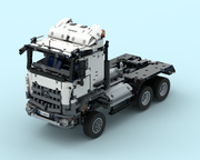 Lego Moc Mercedes Benz G Class 6x6 By Tsmarf Rebrickable Build With Lego