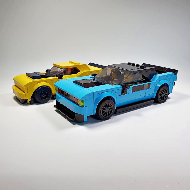 LEGO MOC 76898 Dodge Challenger SRT Demon by rebrickstudio ...