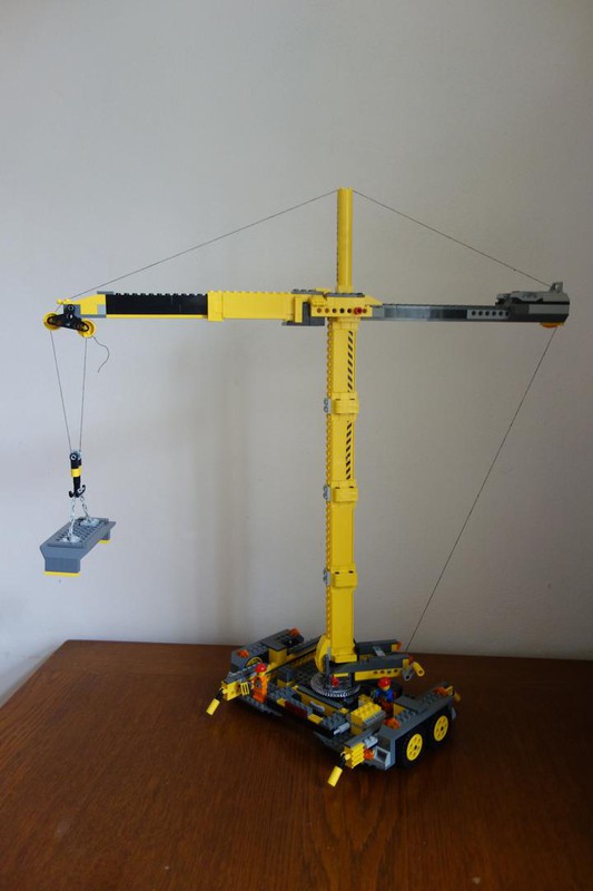 LEGO MOC 7249 Idea - Tower Crane by kejv2 | Rebrickable - Build with LEGO