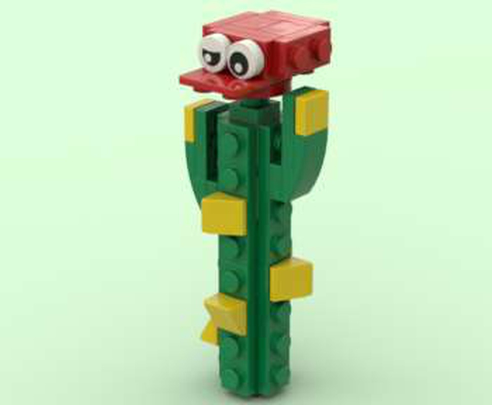 LEGO MOC Cactus by Kestron  Rebrickable - Build with LEGO
