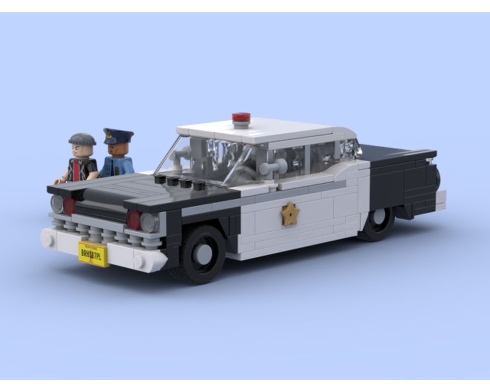 Details about  / LEGO Police Car Cop Black SWAT Speed Champions Custom Ford Interceptor