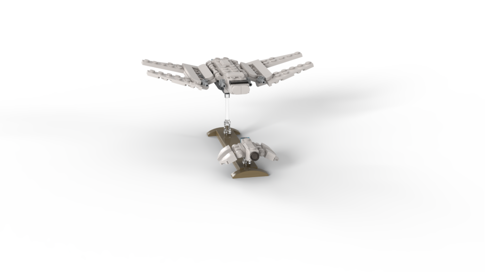 LEGO MOC Mini & Micro Zeta class heavy cargo shuttle : Rogue One by ...