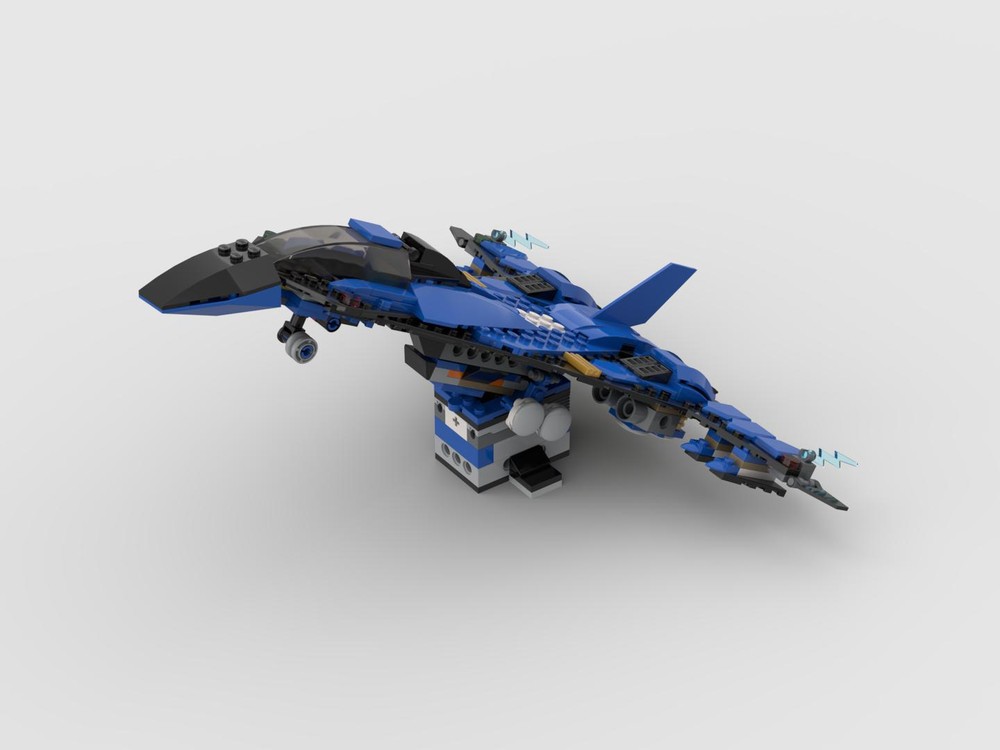 Jay’s Fighting Falcon with Stand