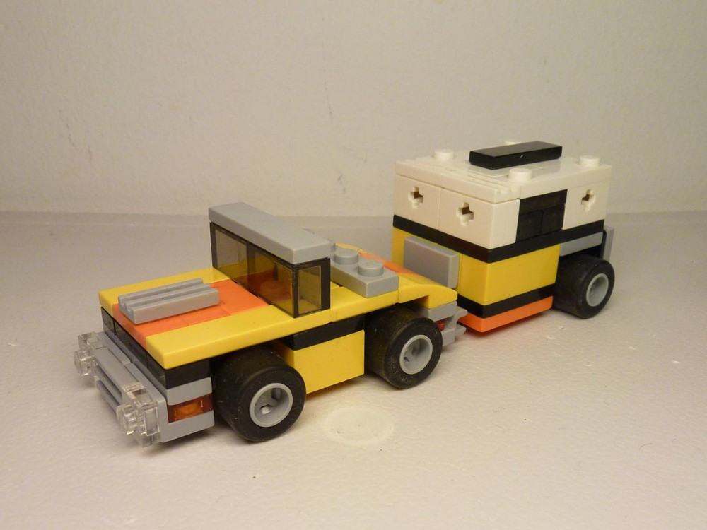 LEGO MOC 31060 Car and Caravan 2 by perbonde | Rebrickable - Build with ...