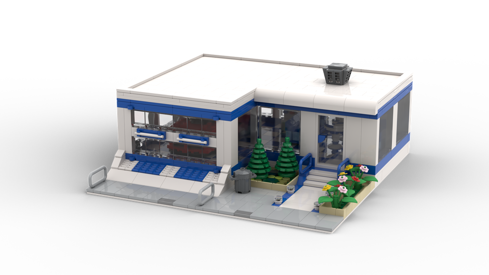 LEGO MOC Champion Motors - Delivery Showroom by SpotYS | Rebrickable ...