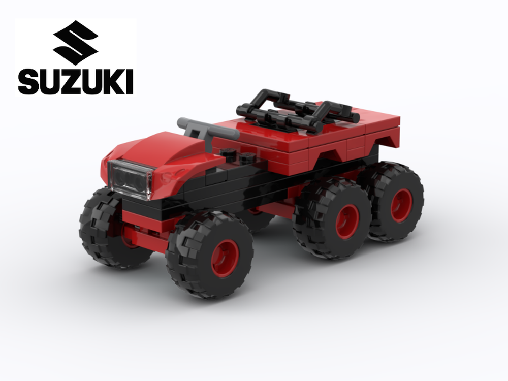 LEGO MOC 2019 Suzuki kingquad 750AXI 6x6 by BEAR MOCS | Rebrickable ...