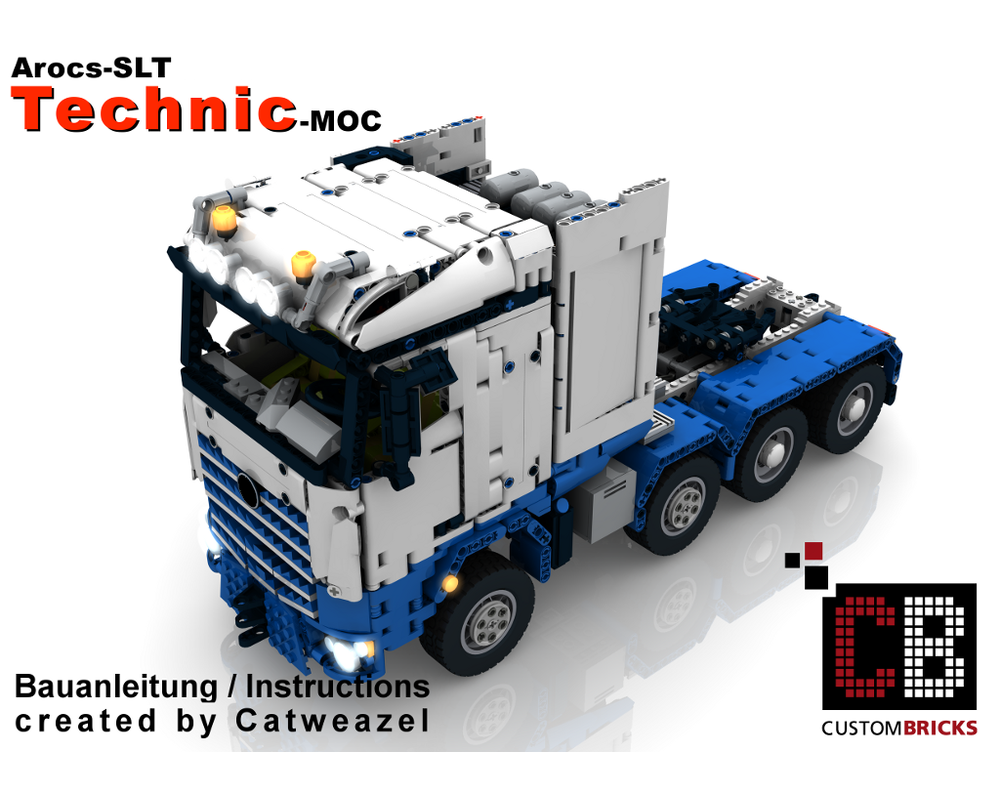 actros lego technic