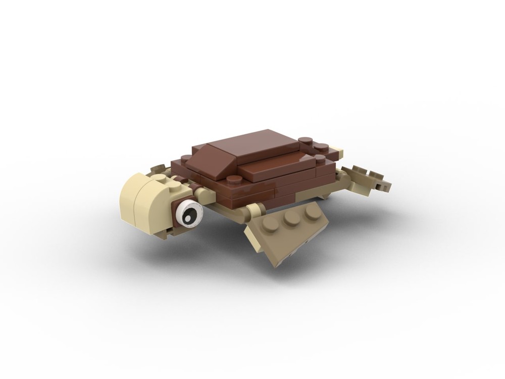 LEGO MOC TURTLE by przemyslawek | Rebrickable - Build with LEGO
