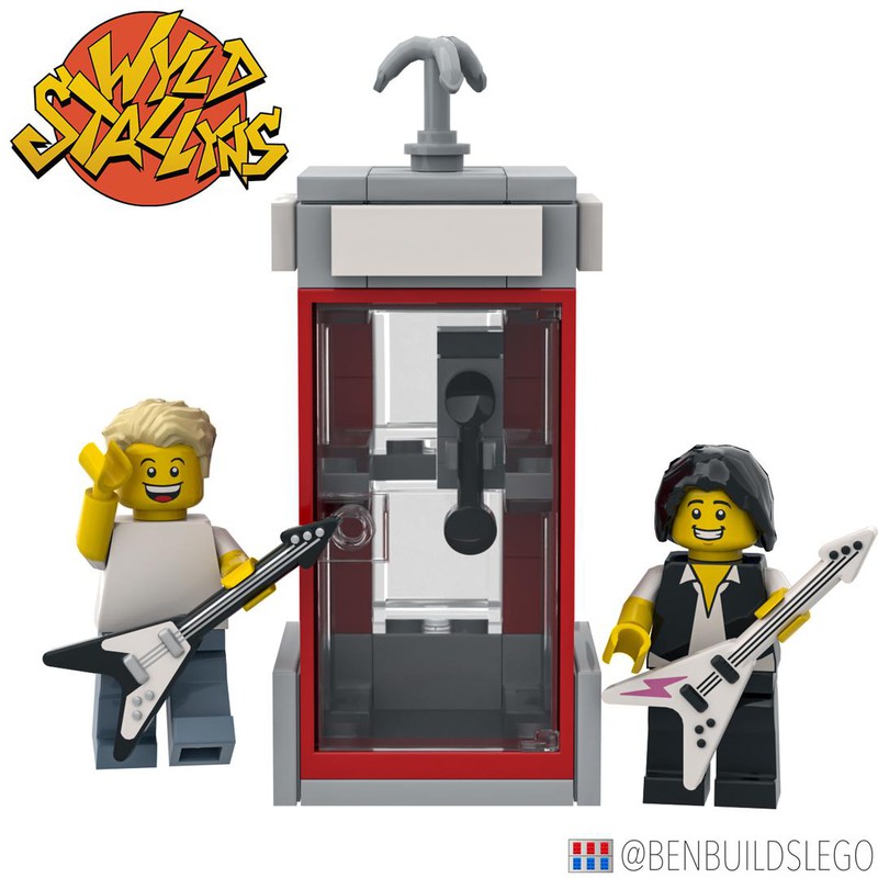 Bill and ted lego sale