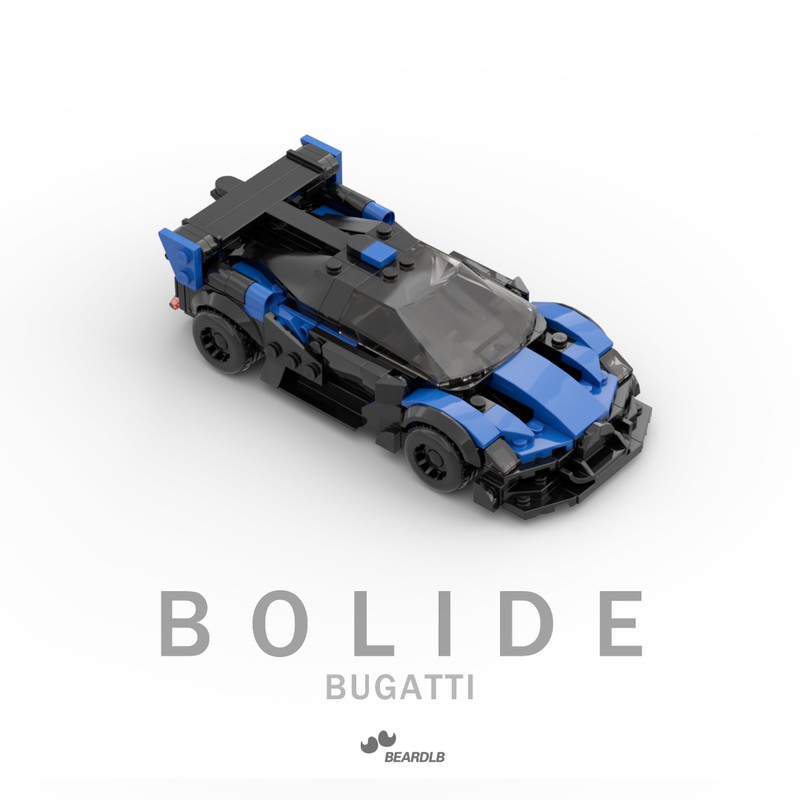 LEGO MOC BUGATTI Bolide 8 wide speed by beardLB | Rebrickable - Build with LEGO