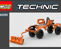 lego technic 42093 Chevrolet corvette alt build MOC wacky digger!