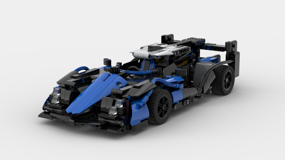 LEGO MOC 42123 LMP1 car by PangolinBricks | Rebrickable - Build 