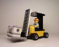 31060 Forklift for Minifig