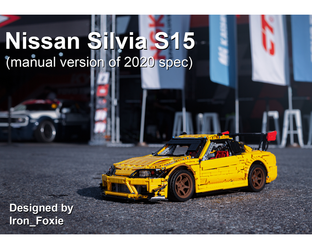 Lego nissan silvia