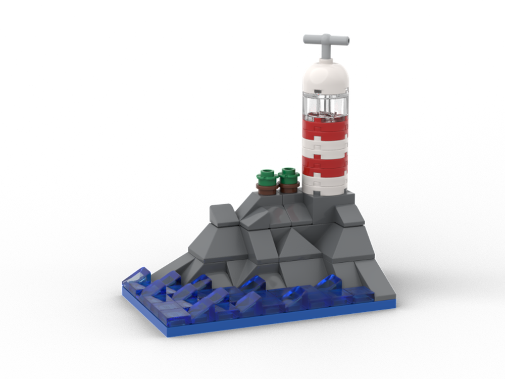LEGO MOC Lighthouse / Leuchtturm by eisi77 | Rebrickable - Build with LEGO