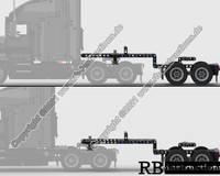 adjustable dolly for 42078 Mack Anthem and other trucks (verstellbarer Dolly)