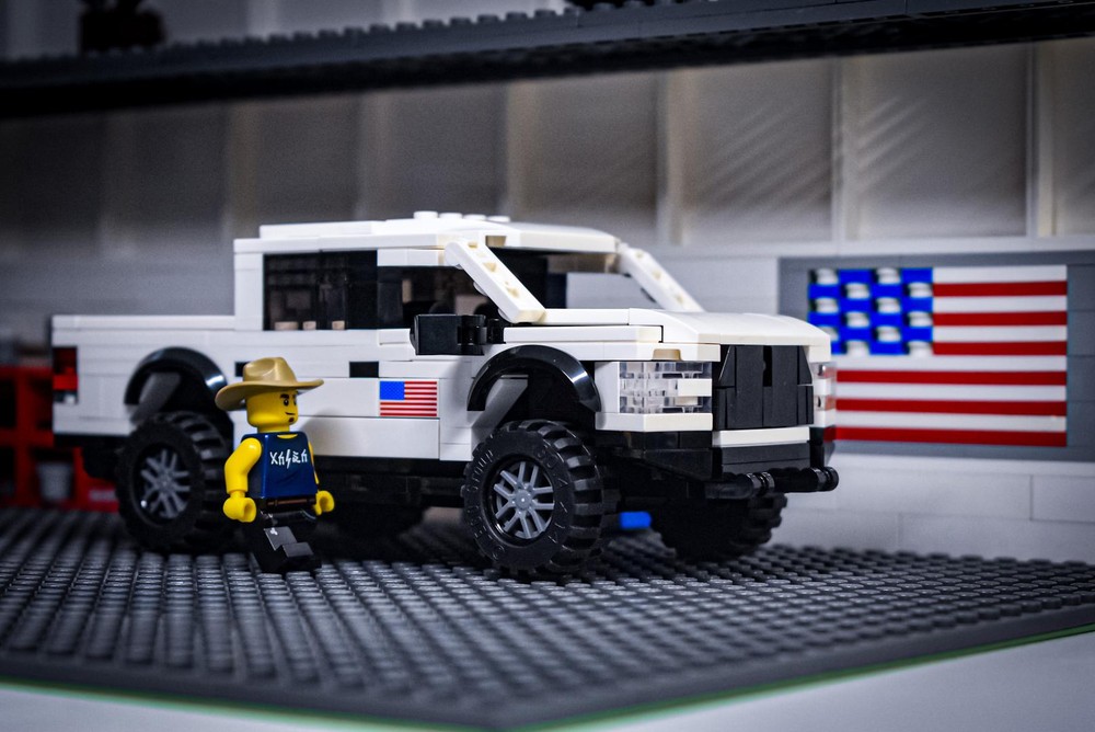 LEGO MOC Ford F-150 Raptor 2017 V3 by mcgwerks | Rebrickable - Build ...