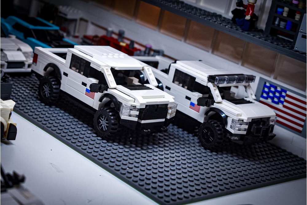 LEGO MOC Ford F-150 Raptor 2017 V3 by mcgwerks | Rebrickable - Build ...