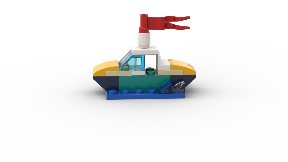 Lego classic best sale boat instructions