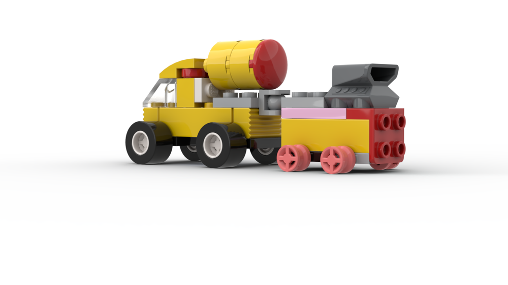 Lego classic 10696 - Heavy Transport Truck - DIY instruction