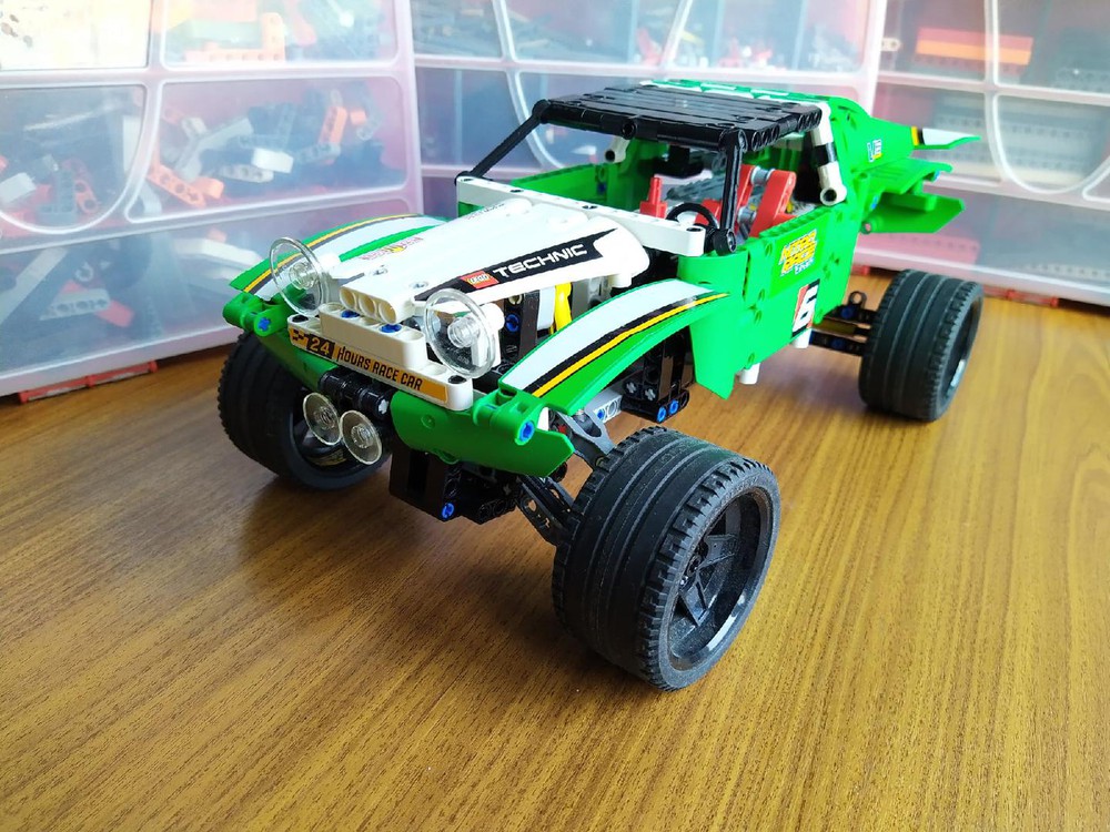 LEGO MOC 42039 Raid Buggy by | Rebrickable - Build with LEGO
