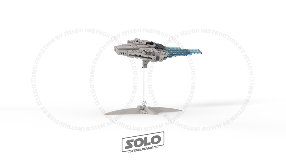 LEGO MOC Micro Kessel run millennium falcon SOLO by jellco