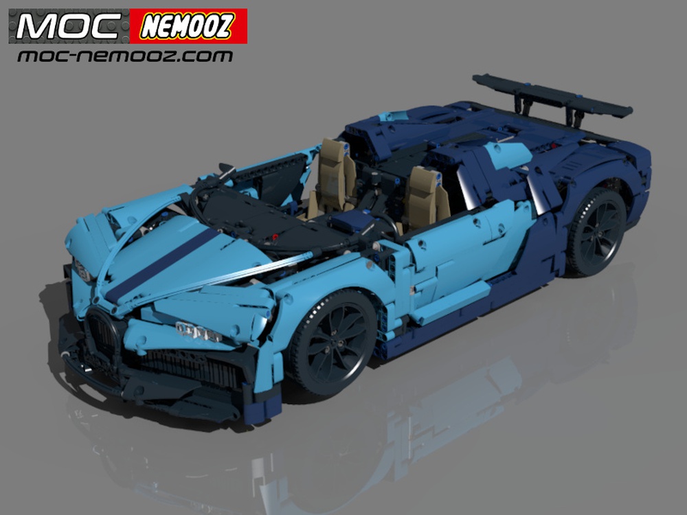 LEGO MOC Bugatti chiron speedster by MOC NEMOOZ | Rebrickable - Build ...