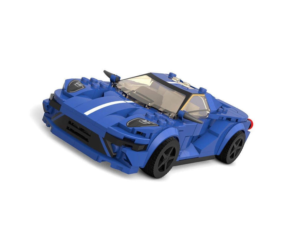 LEGO MOC Ford GT 2020 by k_lego_r | Rebrickable - Build with LEGO