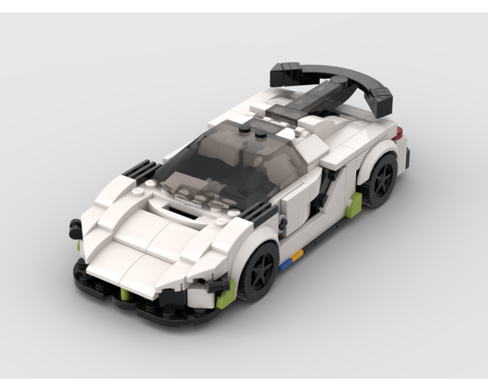 LEGO MOC Koenigsegg Jesko By LegosAreAwesome | Rebrickable - Build With ...