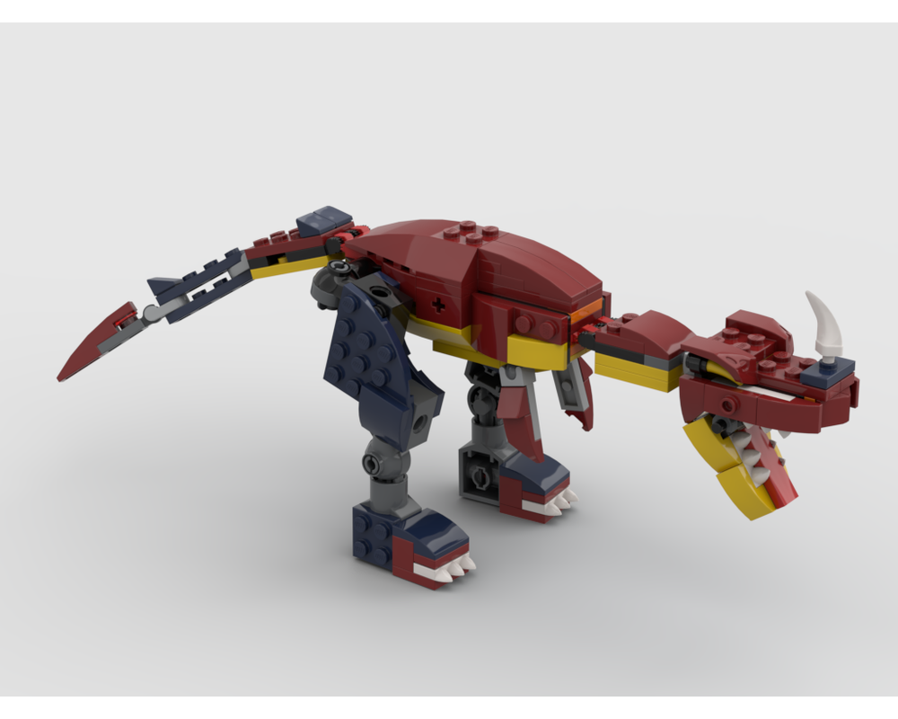 Lego Moc Ceratosaurus-alternative (set 31102) By Lcreatures 