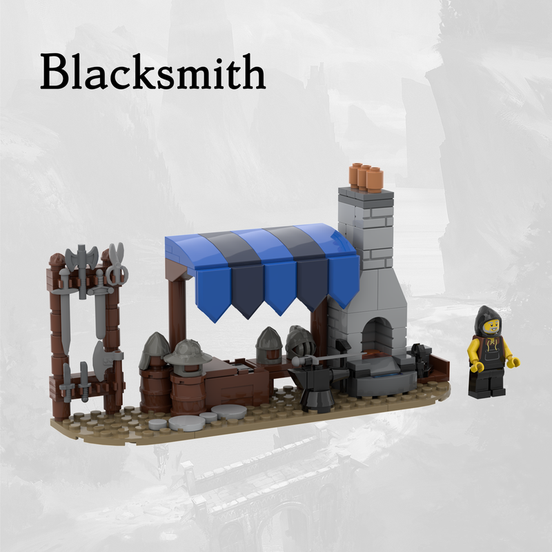 LEGO Blacksmith by Rebrickable - Build with LEGO