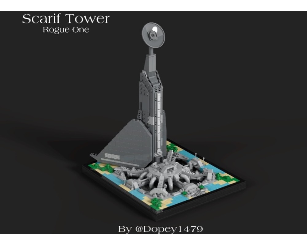 lego scarif base