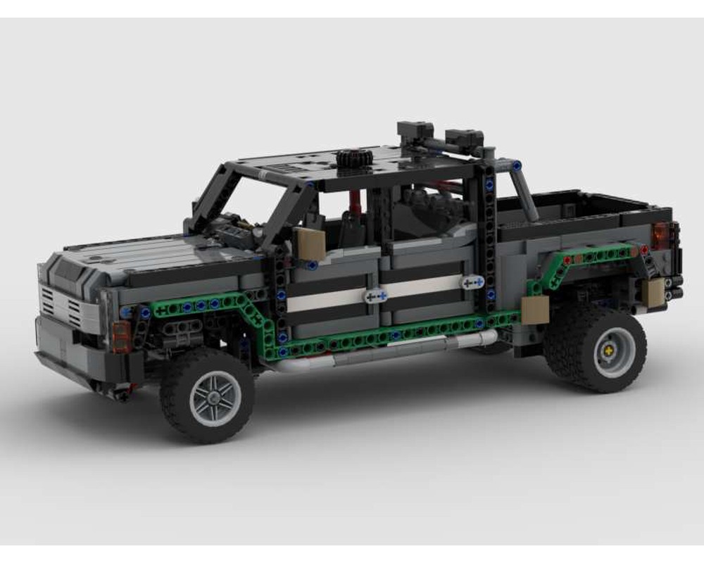 LEGO MOC Ford F-350 Dually Pickup Truck (DRW) 42078 C-Model by ...