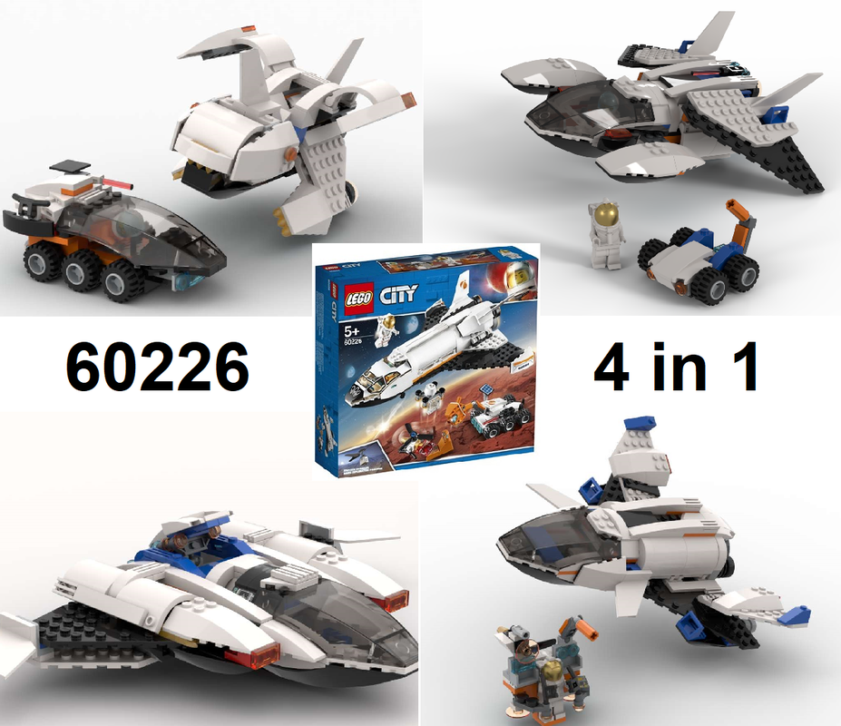  LEGO City Space Mars Research Shuttle 60226 Space