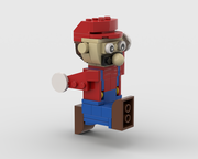 Lego Moc Mario Double Dash Baby Mario By Maxim30 Rebrickable Build With Lego